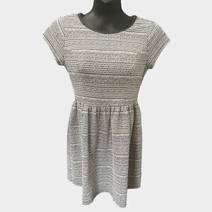 Rewind women’s dress black and white size M